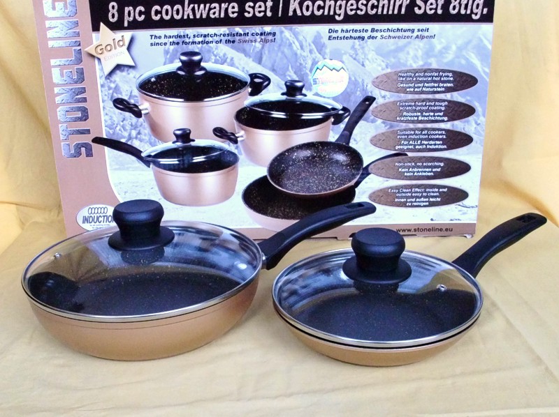 Stoneline® набор кухонной посуды из 8 предметов Арт. WX 9604
