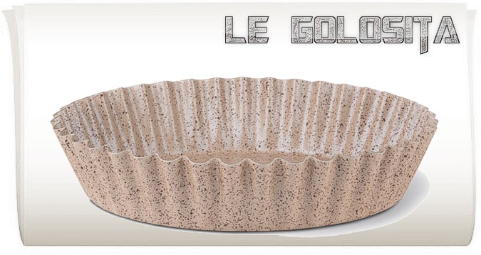 TVS Le golosita™ Рифленая форма для торта и пирога Ø26см. Высота 5,5см. с покрытием Ipertek® Арт. ll006