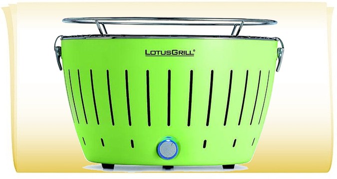 LotusGrill «Зеленый лайм» (стандарт). Ø35,0 см. Высота 23,4 см. Арт. LGST-001 (Германия)