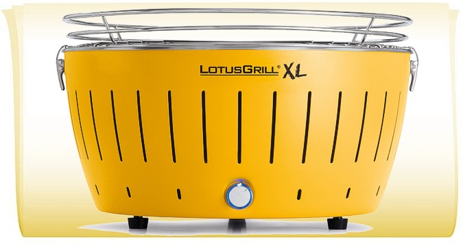 LotusGrill «Кукурузно-желтый» (XL размер). Ø43,5см Высота 25,7 см. Арт. LGXL-003 (Германия)
