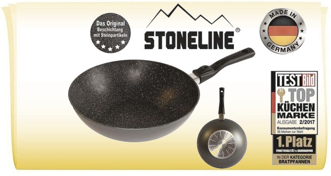 Stoneline® серия MIG сковорода Вок Ø30см. съемная ручка, Арт. WX 19179