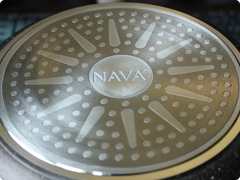Nava® кастрюля «Stone» толщина дна 4,5мм. каменное антипригарное покрытие
