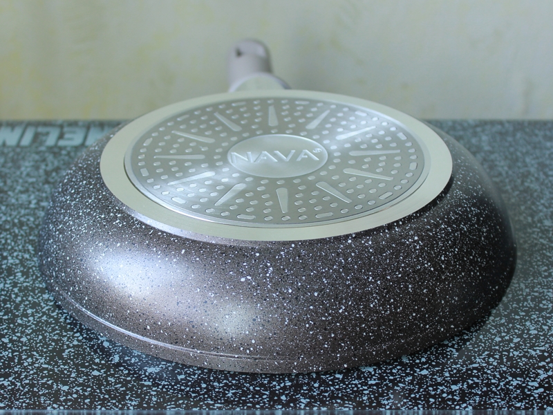 Nava® сковорода «Stone» толщина дна 4,5мм. каменное антипригарное покрытие