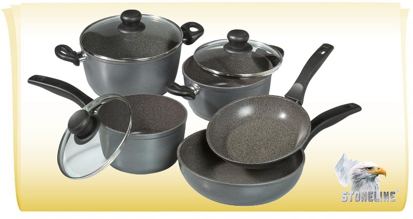 Stoneline набор посуды из 8 предметов Арт. WX 6588