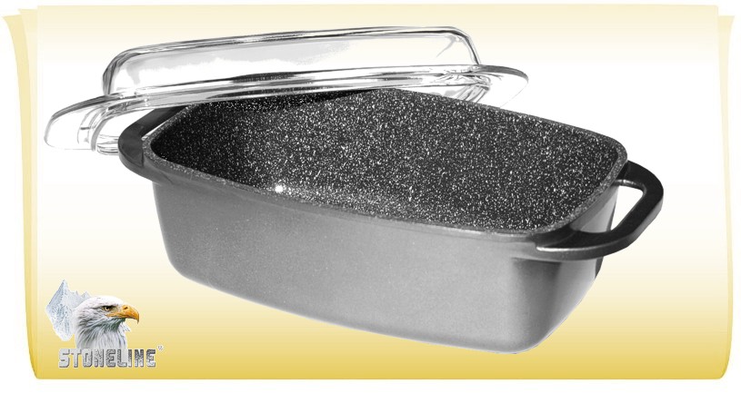 Stoneline® керамическая жаровня со стеклянной крышкой Арт. WX 7542