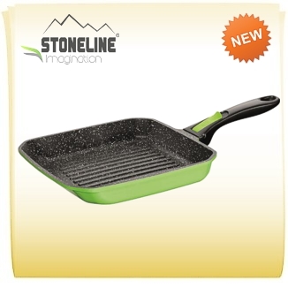 Stoneline® серия «Imagination» сковорода-барбекю 26x26 см. с каменным антипригарным покрытием Арт. WX 16441