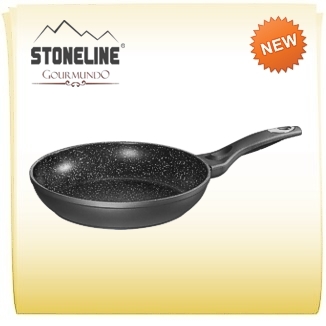 Stoneline® серия «Gourmundo» сковорода Ø24 см. с каменным антипригарным покрытием (цвет серый) Арт. WX 16443