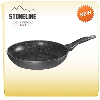 Stoneline® серия «Imagination» глуб. сковорода-вок Ø28 см. с каменным антиприг. покрытием (цвет серый) Арт. WX 16530