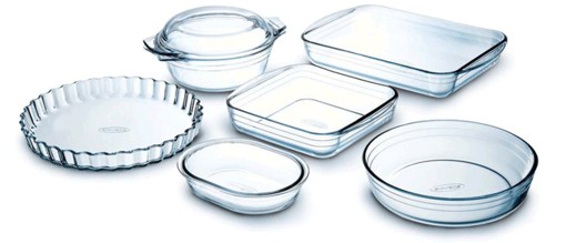 Керамическая и стеклянная кухонная посуда